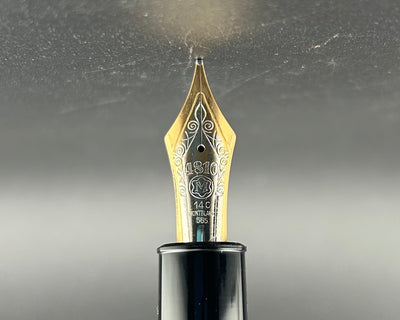 Montblanc Meisterstück No. 149 Fountain Pen w/Box 14C/14K Gold M Nib Serviced
