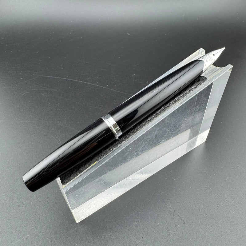 Pilot Elite Checkered Pocket Fountain Pen 18K Gold M Nib & Mechanical Pencil Set w/Box