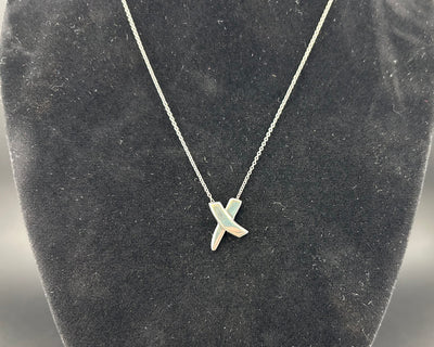Tiffany & Co. Sterling Silver Paloma Picasso Kiss Necklace