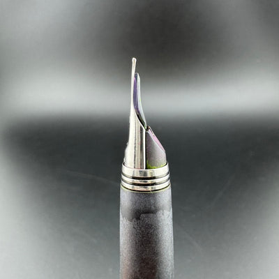 Pilot Matte Black Resin Pocket Fountain Pen Steel Fine Nib Feb 1975