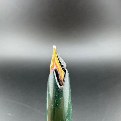 Montblanc No. 22 Green Fountain Pen For Parts or Repair