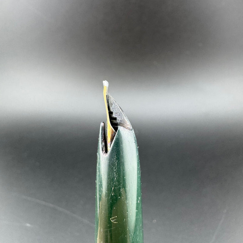 Montblanc No. 22 Green Fountain Pen For Parts or Repair