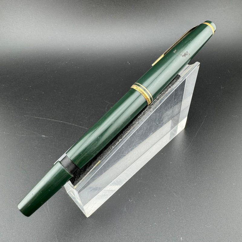 Montblanc No. 22 Green Fountain Pen For Parts or Repair