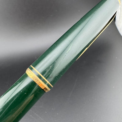 Montblanc No. 22 Green Fountain Pen For Parts or Repair