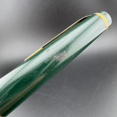 Montblanc No. 22 Green Fountain Pen For Parts or Repair