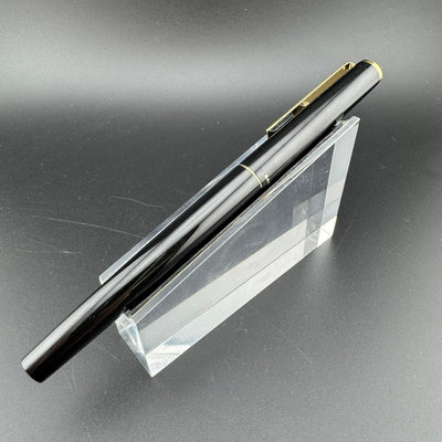 Sailor High Ace Black Lacquered Fountain Pen Medium F-4 Steel Nib