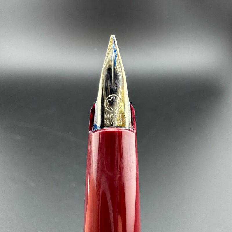 Montblanc No. 310 Burgundy Cartridge Filler Fountain Pen Steel Fine Nib