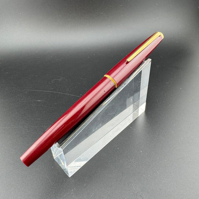 Montblanc No. 310 Burgundy Cartridge Filler Fountain Pen Steel Fine Nib
