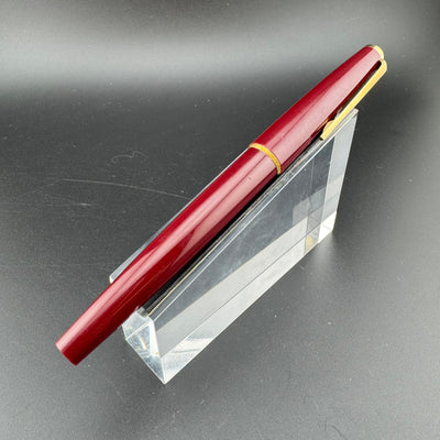 Montblanc No. 310 Burgundy Cartridge Filler Fountain Pen Steel Fine Nib