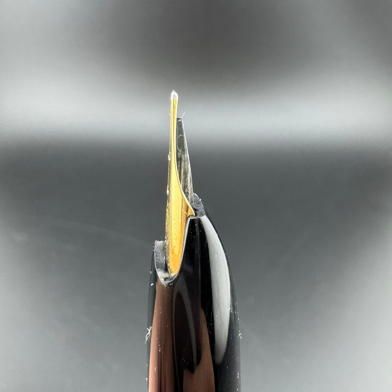 Platinum Black Resin Pocket Fountain Pen GP Steel Fine Nib