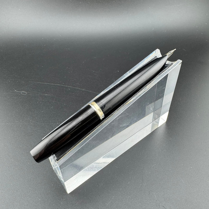 Platinum Black Resin Pocket Fountain Pen GP Steel Fine Nib