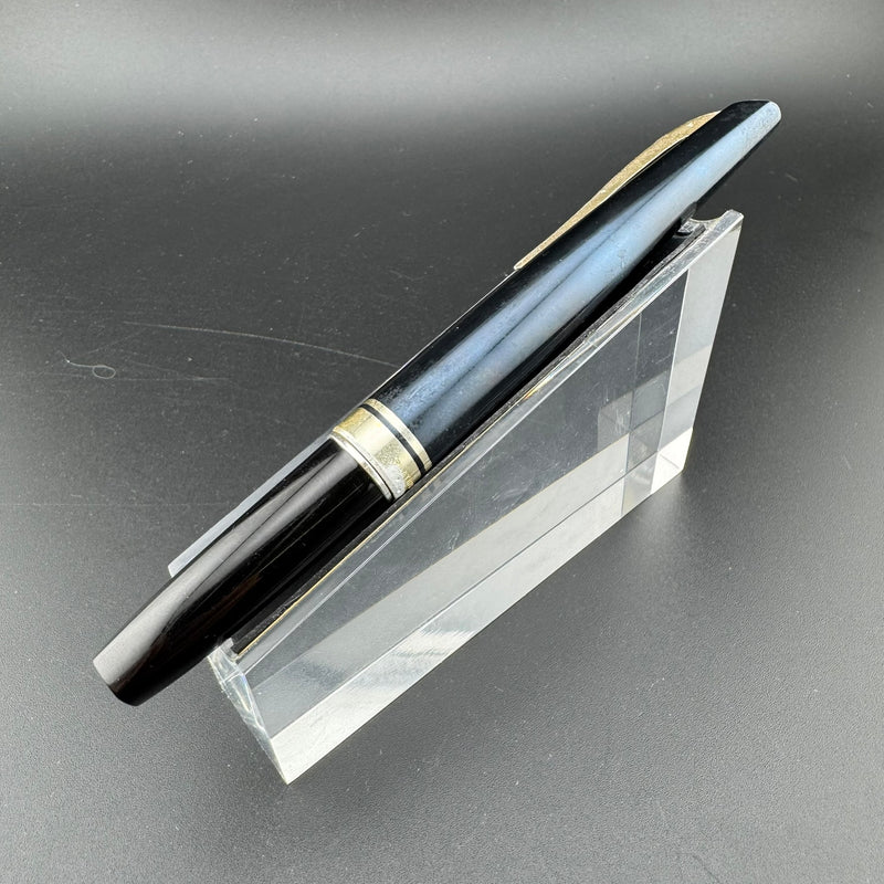 Platinum Black Resin Pocket Fountain Pen GP Steel Fine Nib