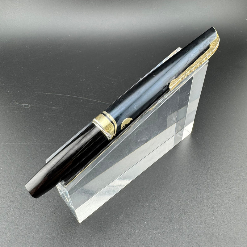 Platinum Black Resin Pocket Fountain Pen GP Steel Fine Nib