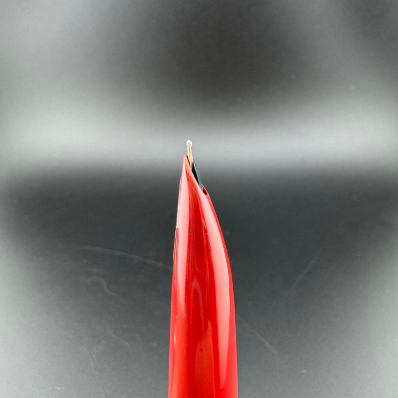 Parker 61 Mk III Red Resin Fountain Pen 14K Extra-Fine Nib