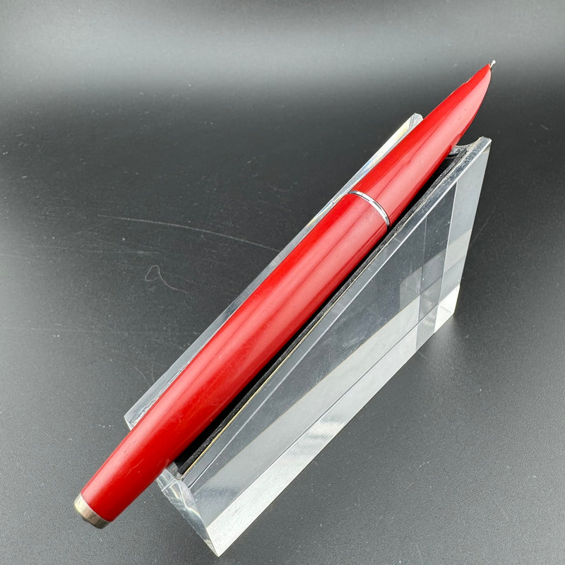 Parker 61 Mk III Red Resin Fountain Pen 14K Extra-Fine Nib