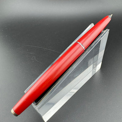Parker 61 Mk III Red Resin Fountain Pen 14K Extra-Fine Nib
