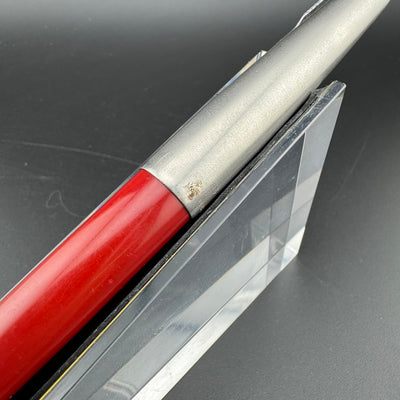 Parker 61 Mk III Red Resin Fountain Pen 14K Extra-Fine Nib