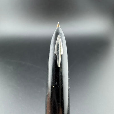 Parker 61 Mk III Black Resin Fountain Pen 14K Gold Fine Nib