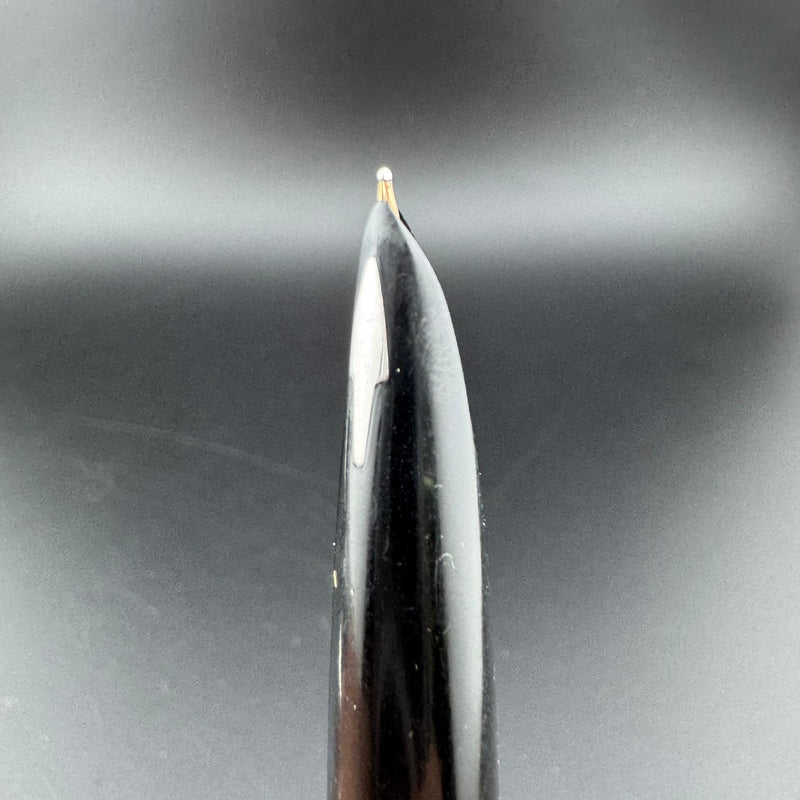 Parker 61 Mk III Black Resin Fountain Pen 14K Gold Fine Nib