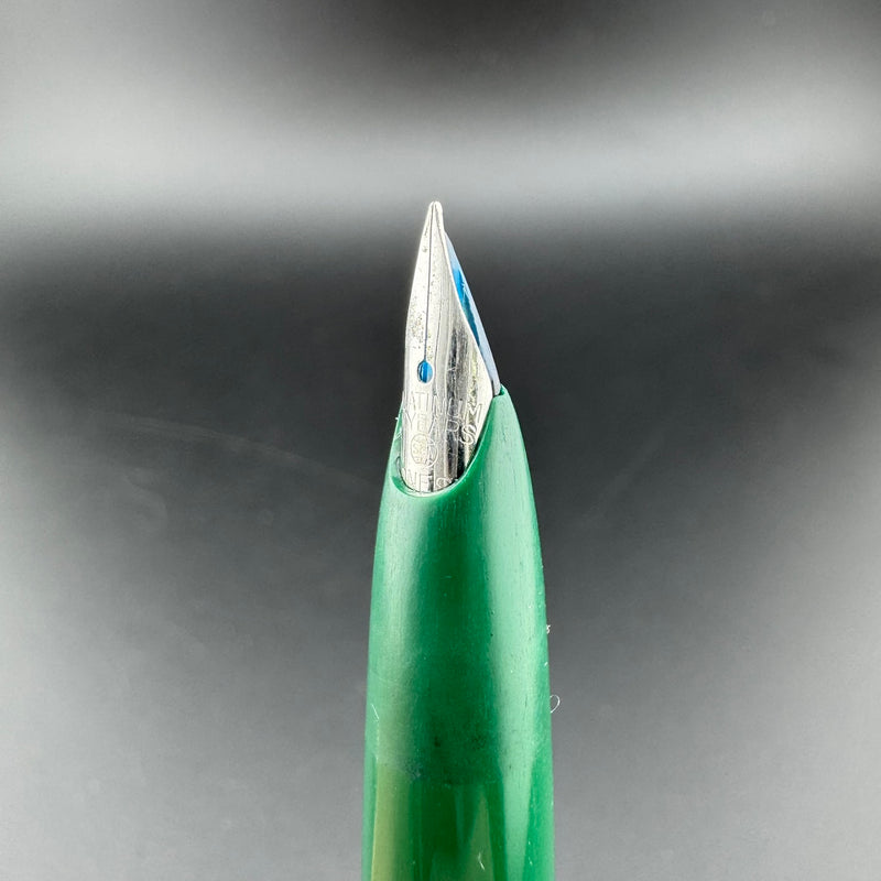 Platinum Honest 60 Green Resin Fountain Pen 10-Year Iridium Fine Nib