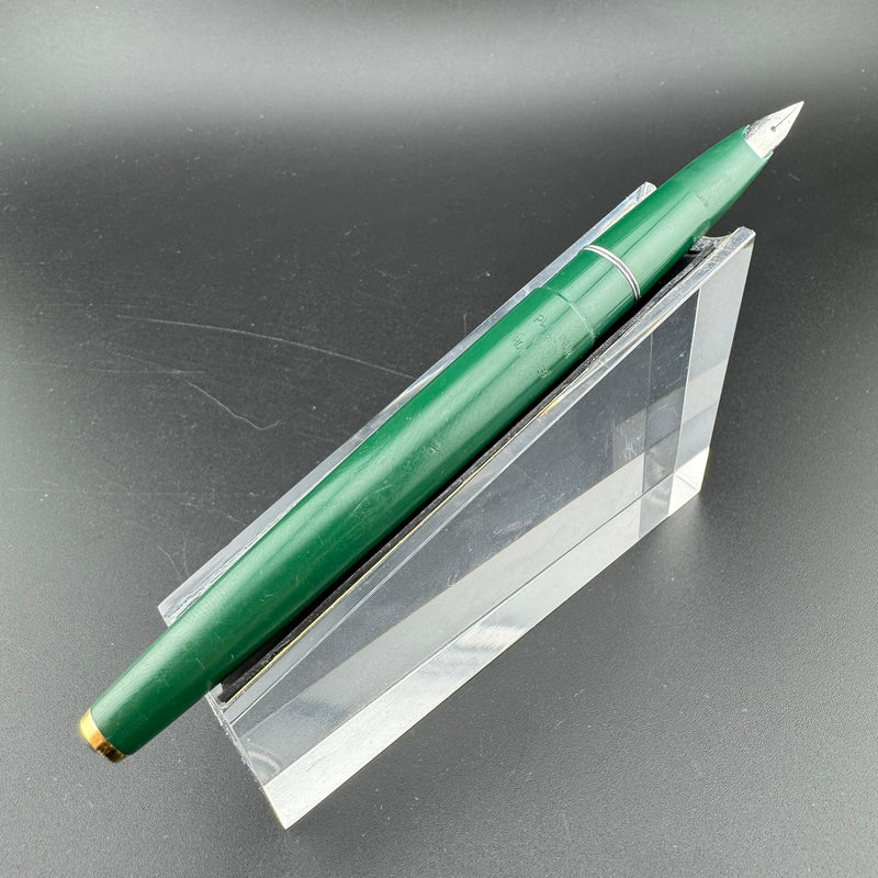 Platinum Honest 60 Green Resin Fountain Pen 10-Year Iridium Fine Nib