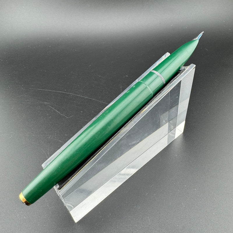 Platinum Honest 60 Green Resin Fountain Pen 10-Year Iridium Fine Nib
