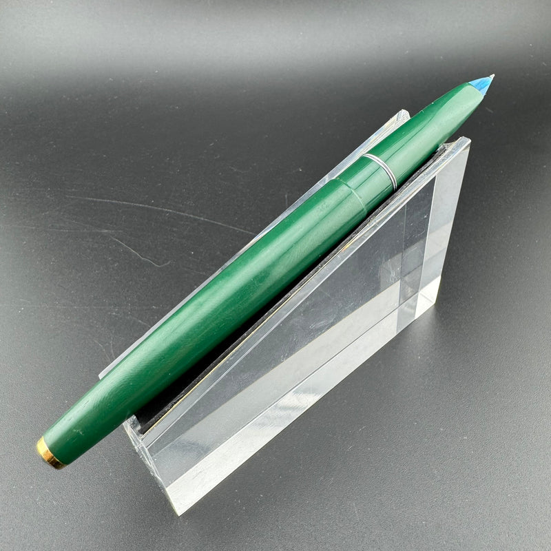Platinum Honest 60 Green Resin Fountain Pen 10-Year Iridium Fine Nib