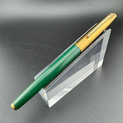 Platinum Honest 60 Green Resin Fountain Pen 10-Year Iridium Fine Nib