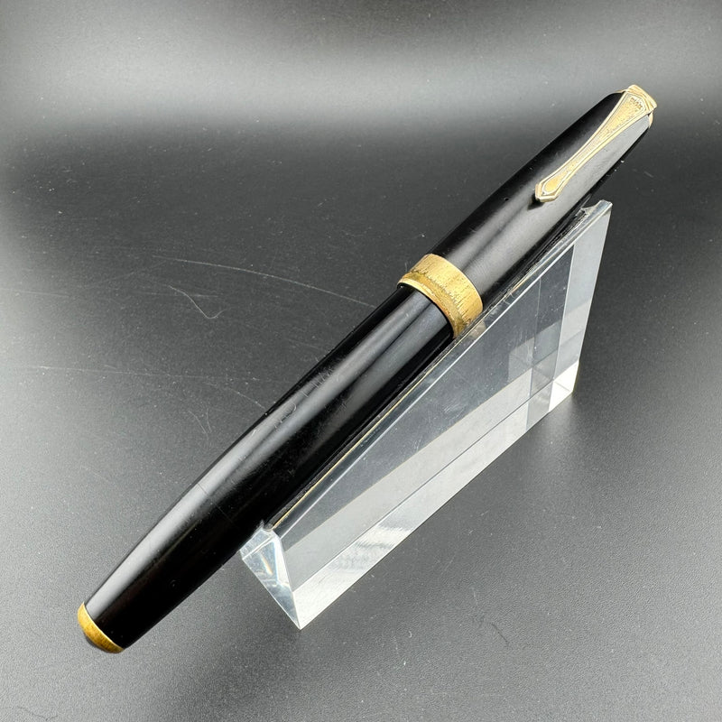 Willow Ebonite Eyedropper Fountain Pen 14K Gold G.K. 
