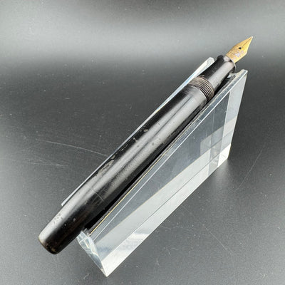 Special Ebonite Eyedropper Fountain Pen 14K Gold Pilot Fine Nib Unrestored