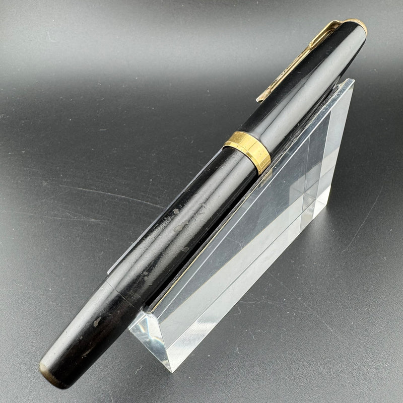 Special Ebonite Eyedropper Fountain Pen 14K Gold Pilot Fine Nib Unrestored