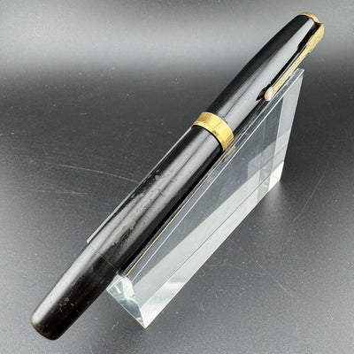 Special Ebonite Eyedropper Fountain Pen 14K Gold Pilot Fine Nib Unrestored