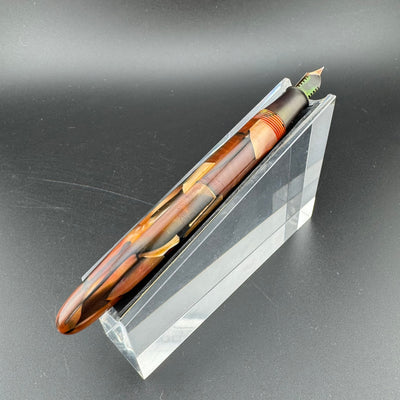 Platinum Celluloid Lever-Filler Fountain Pen 14K Gold Vanco Extra-Fine Nib Unrestored