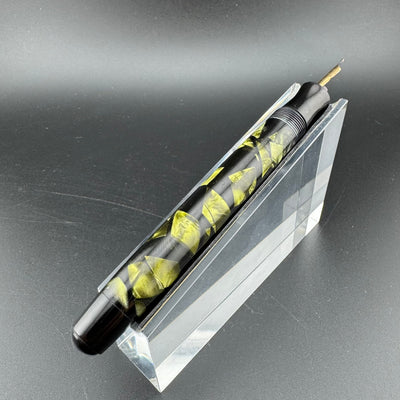 Parker Deluxe Challenger Green & Black Fountain Pen FOR PARTS