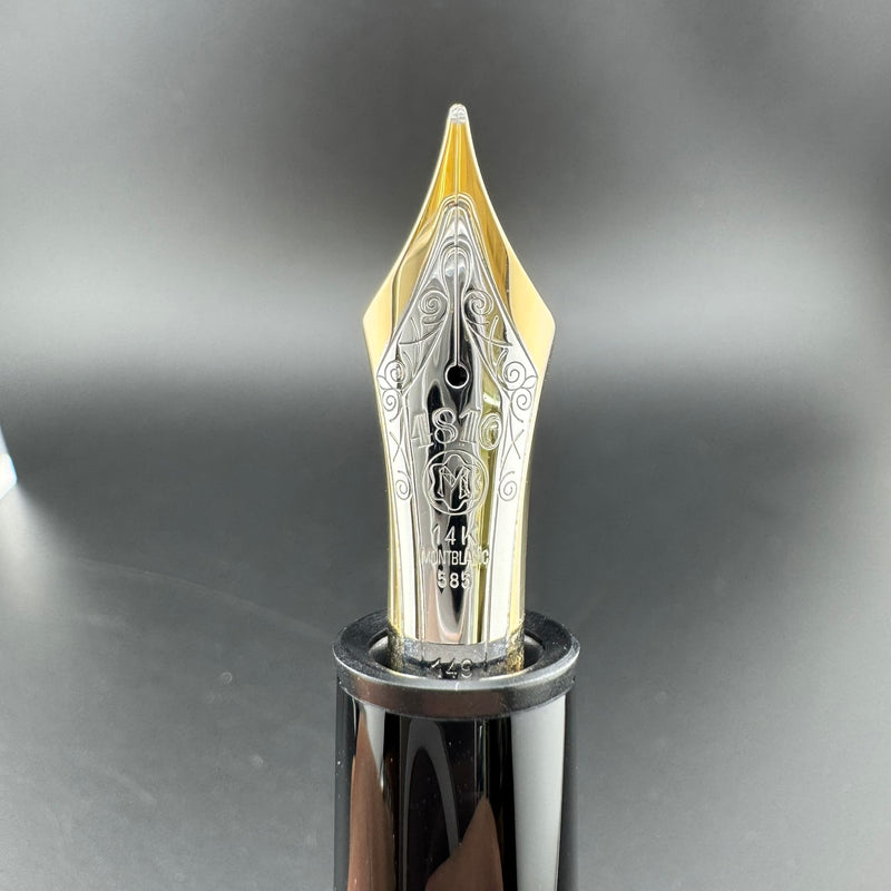 Montblanc Meisterstück No. 149 Fountain Pen 14K Gold Fine Nib Serviced