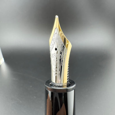 Montblanc Meisterstück No. 149 Fountain Pen 14K Gold Fine Nib Serviced