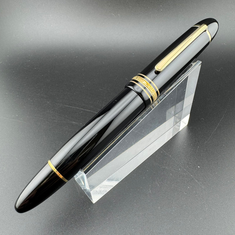 Montblanc Meisterstück No. 149 Fountain Pen 14K Gold Fine Nib Serviced