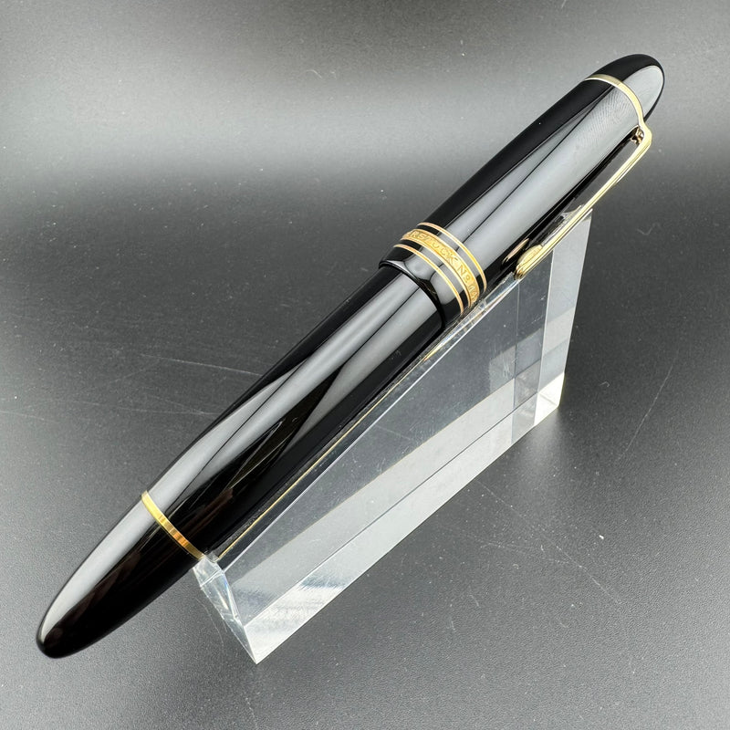 Montblanc Meisterstück No. 149 Fountain Pen 14K Gold Fine Nib Serviced
