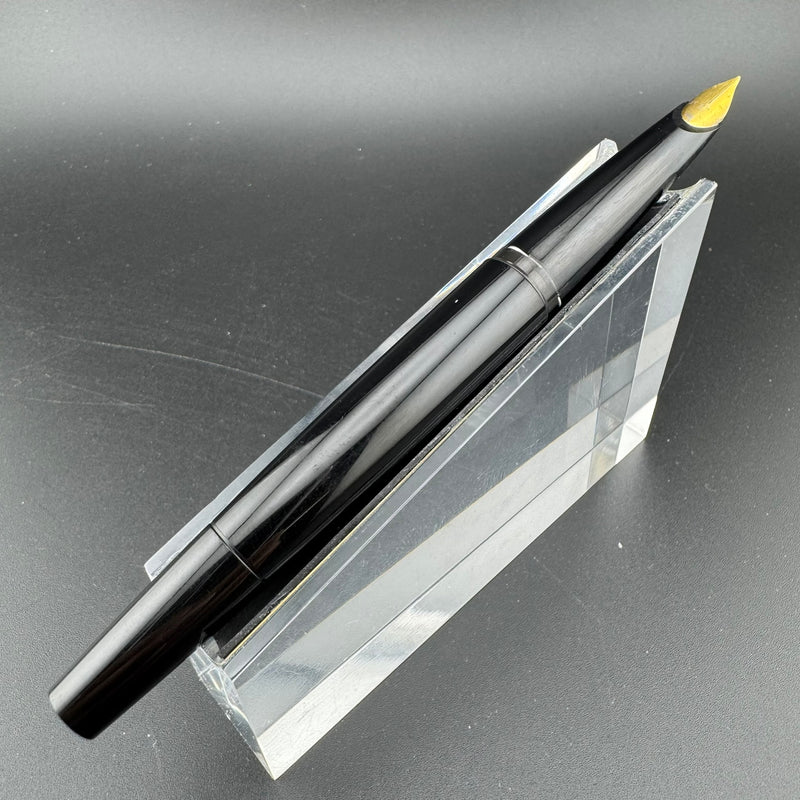 Montblanc Classic No. 420 Black Resin Fountain Pen Steel Fine Nib