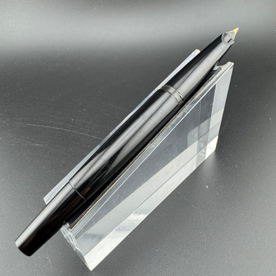 Montblanc Classic No. 420 Black Resin Fountain Pen Steel Fine Nib
