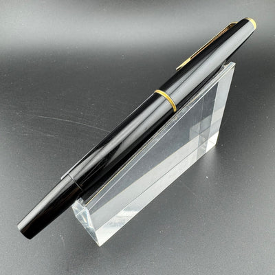 Montblanc Classic No. 420 Black Resin Fountain Pen Steel Fine Nib