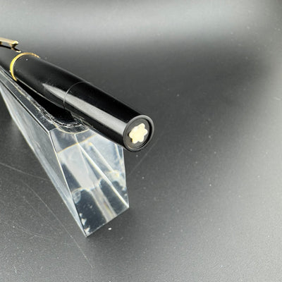 Montblanc Classic No. 420 Black Resin Fountain Pen Steel Fine Nib