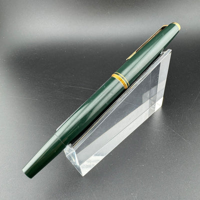 Montblanc Classic No. 221 Green Resin Fountain Pen 14K Gold Extra-Fine Nib