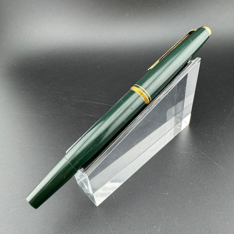 Montblanc Classic No. 221 Green Resin Fountain Pen 14K Gold Extra-Fine Nib