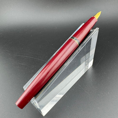 Montblanc Classic No. 310 Burgundy Resin Fountain Pen Steel Extra-Fine Nib