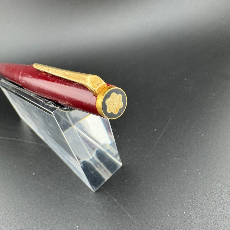 Montblanc Classic No. 310 Burgundy Resin Fountain Pen Steel Extra-Fine Nib