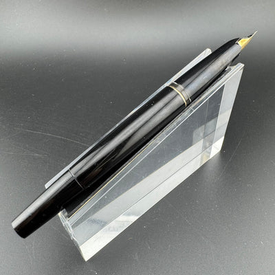 Montblanc Classic No. 221 Black Resin Fountain Pen 14K Gold Extra-Fine Nib