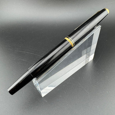 Montblanc Classic No. 221 Black Resin Fountain Pen 14K Gold Extra-Fine Nib