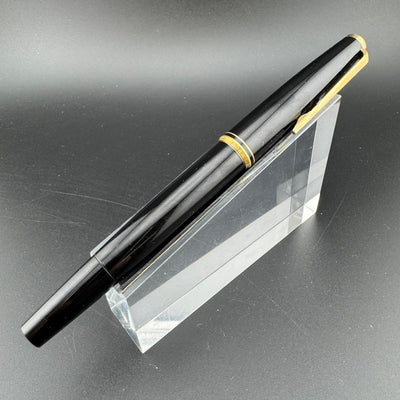 Montblanc Classic No. 221 Black Resin Fountain Pen 14K Gold Extra-Fine Nib