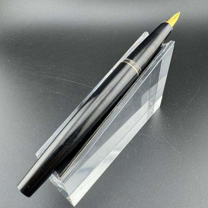 Montblanc Classic No. 310 Black Resin Fountain Pen Steel Extra Fine Nib